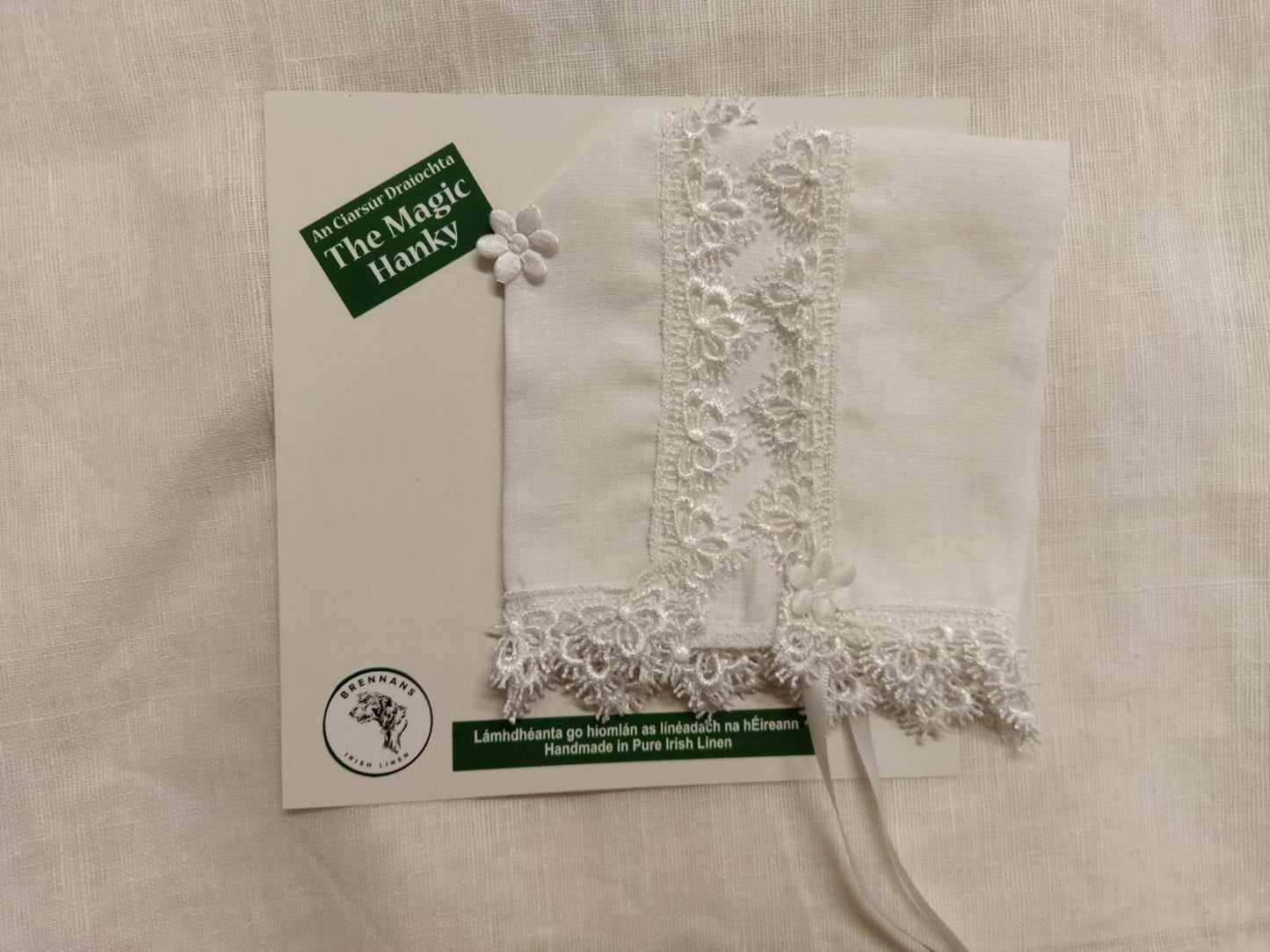 Irish Linen Magic Hanky