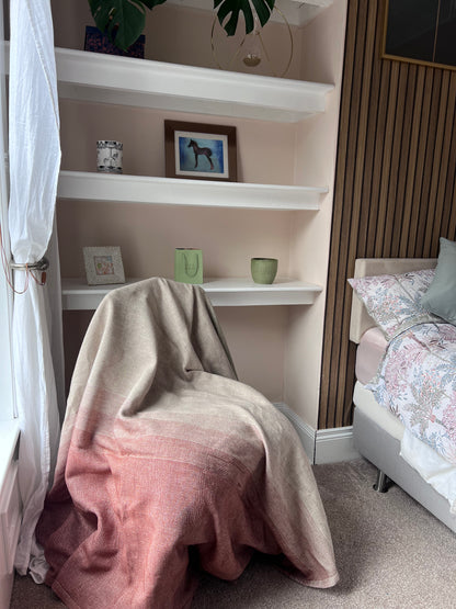 Fillteán Irish Linen Blanket