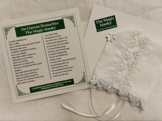 Irish Linen Magic Hanky